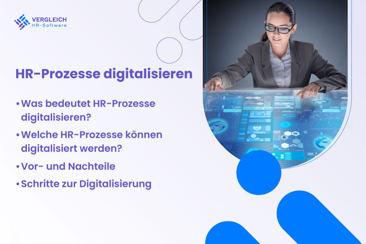 HR-Prozesse digitalisieren: Vor- und Nachteile, Schritte und wichtige HR-Prozesse
