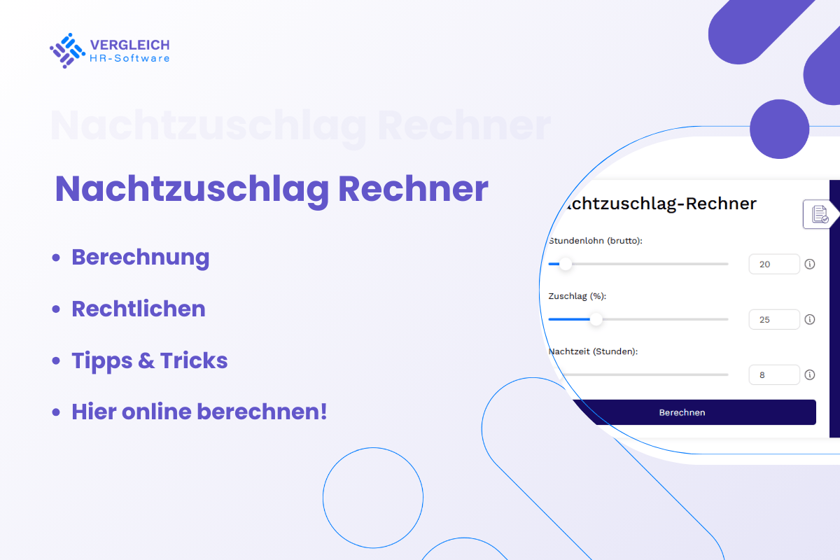 Nachtzuschlag Rechner: Jetzt online berechnen!